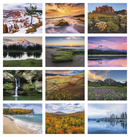 America the Beautiful Calendar