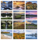 Landscapes of America - Spiral Calendars