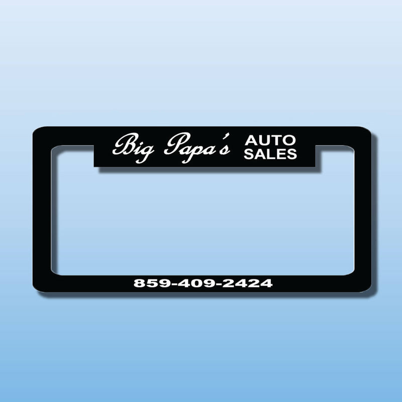 License Plate Frames