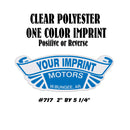 Dealer Decklid Decal