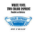 Dealer Decklid Decal