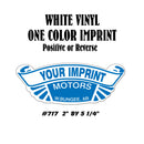 Dealer Decklid Decal