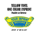 Dealer Decklid Decal