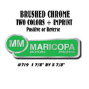 Dealer Decklid Decal