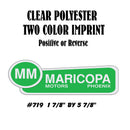 Dealer Decklid Decal