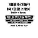 Dealer Decklid Decal