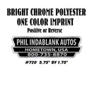 Dealer Decklid Decal