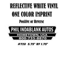 Dealer Decklid Decal