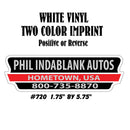 Dealer Decklid Decal