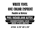 Dealer Decklid Decal