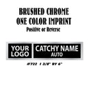 Dealer Decklid Decal