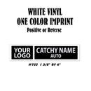 Dealer Decklid Decal