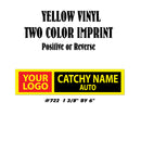 Dealer Decklid Decal