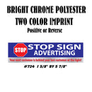 Dealer Decklid Decal