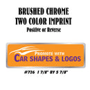 Dealer Decklid Decal