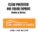 Dealer Decklid Decal