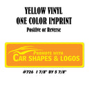 Dealer Decklid Decal