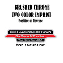 Dealer Decklid Decal