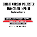 Dealer Decklid Decal