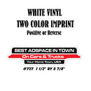 Dealer Decklid Decal