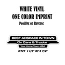 Dealer Decklid Decal