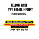 Dealer Decklid Decal