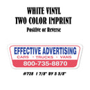 Dealer Decklid Decal