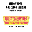 Dealer Decklid Decal