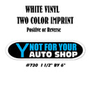 Dealer Decklid Decal