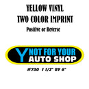 Dealer Decklid Decal