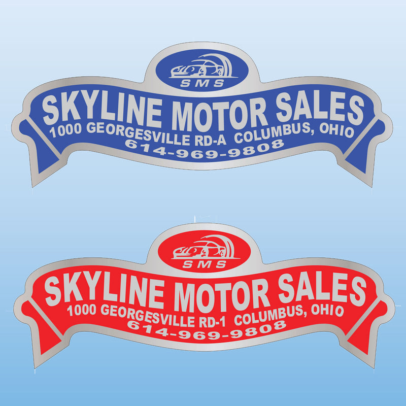 Dealer Decklid Decal
