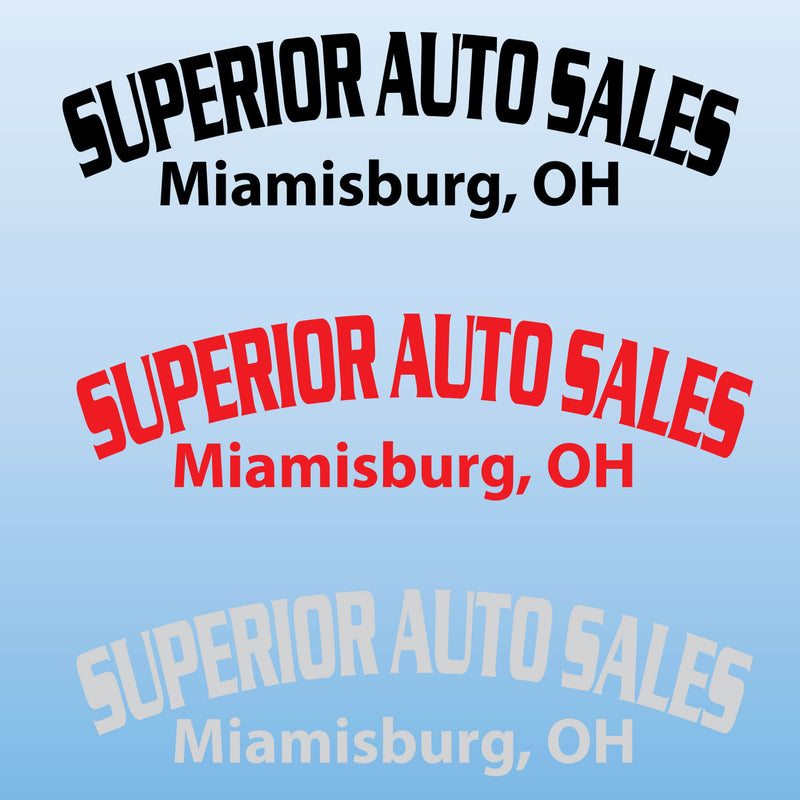Cut Vinyl Decals