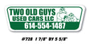 Dealer Decklid Decal