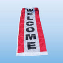 Single Faced Stock Message Bracket Drape Flag