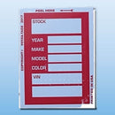 KLEER BAK STOCK STICKER