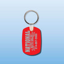 Soft Vinyl Custom Key Tags 6056