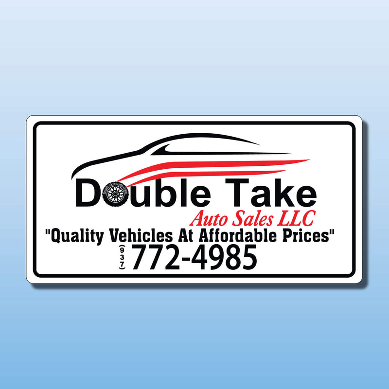 Custom Ad-Plates Polystyrene - Polyethylene