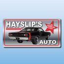 Custom Ad-Plates Polystyrene - Polyethylene