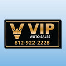 Custom Ad-Plates Polystyrene - Polyethylene