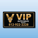 Custom Ad-Plates Polystyrene - Polyethylene