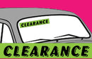 Vinyl 14 1/2" Slogans CLEARANCE chartreuce-green