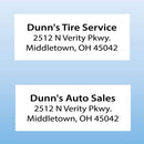 Self-Inking Rubber Stamps - Choice of Imprint Color/Size