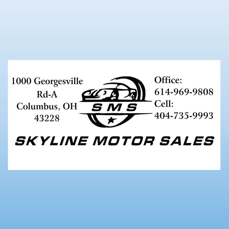 Self-Inking Rubber Stamps - Choice of Imprint Color/Size