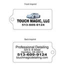 Soft Vinyl Custom Key Tags 6055