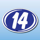 Vinyl Highlights Year Decals 2 Digit 5 color scemes