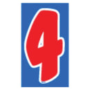 Vinyl Numbers 7 1/2" tall Red, White, Blue