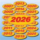 Vinyl Years Red Yellow