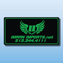 Custom Ad-Plates Polystyrene - Polyethylene