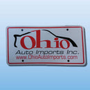 Custom Ad-Plates Polystyrene - Polyethylene