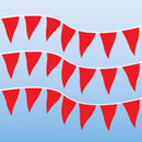 Plastic Cloth Fluorescent Pennants